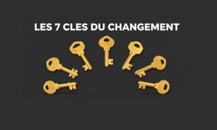 Les 7 clés du changement